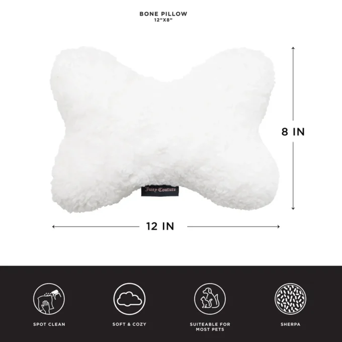 Pet Throw Blanket & Bone Pillow 2-Piece Set Pet Throw Blanket & Bone Pillow 2-Piece Set