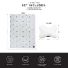 Pet Throw Blanket & Bone Pillow 2-Piece Set Pet Throw Blanket & Bone Pillow 2-Piece Set