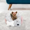 Pet Throw Blanket & Bone Pillow 2-Piece Set Pet Throw Blanket & Bone Pillow 2-Piece Set