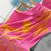 Pink Beachside Couture Cotton Beach Towel Pink Beachside Couture Cotton Beach Towel