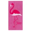 Pink Flamingo Cotton Beach Towel Pink Flamingo Cotton Beach Towel
