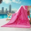 Pink Flamingo Cotton Beach Towel Pink Flamingo Cotton Beach Towel