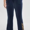 Plus-Size 30Th Birthday Snap Pocket Velour Pants Plus-Size 30Th Birthday Snap Pocket Velour Pants