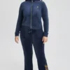 Plus-Size 30Th Birthday Snap Pocket Velour Pants Plus-Size 30Th Birthday Snap Pocket Velour Pants