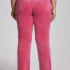 Plus-Size Angel Couture Big Bling Velour Track Pants Plus-Size Angel Couture Big Bling Velour Track Pants
