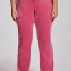 Plus-Size Angel Couture Big Bling Velour Track Pants Plus-Size Angel Couture Big Bling Velour Track Pants
