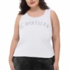 Plus-Size Big Bling Couture Tank Top Plus-Size Big Bling Couture Tank Top