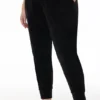 Plus-Size Big Bling Velour Jogger Plus-Size Big Bling Velour Jogger