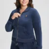 Plus-Size Eat Cake Wear Juicy Mockneck Jacket Plus-Size Eat Cake Wear Juicy Mockneck Jacket