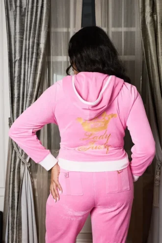 Plus-Size Lady Juicy Hollywood Heritage Hoodie