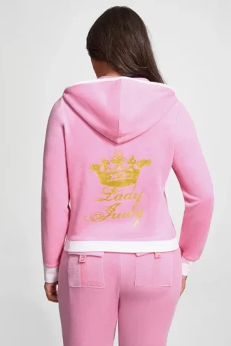 Plus-Size Lady Juicy Hollywood Heritage Hoodie