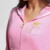 Plus-Size Lady Juicy Hollywood Heritage Hoodie Plus-Size Lady Juicy Hollywood Heritage Hoodie