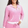 Plus-Size Lady Juicy Hollywood Heritage Hoodie Plus-Size Lady Juicy Hollywood Heritage Hoodie