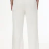 Plus-Size Low Rise Knit Flare Pants