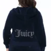Plus-Size Og Big Bling Velour Hoodie Plus-Size Og Big Bling Velour Hoodie