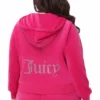 Plus-Size Og Big Bling Velour Hoodie Plus-Size Og Big Bling Velour Hoodie