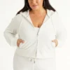 Plus-Size Og Big Bling Velour Hoodie Plus-Size Og Big Bling Velour Hoodie