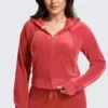 Plus-Size Og Big Bling Velour Hoodie Plus-Size Og Big Bling Velour Hoodie
