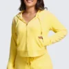 Plus-Size Og Big Bling Velour Hoodie Plus-Size Og Big Bling Velour Hoodie