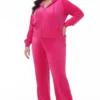 Plus-Size Og Big Bling Velour Hoodie Plus-Size Og Big Bling Velour Hoodie