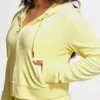 Plus-Size Og Big Bling Velour Hoodie Plus-Size Og Big Bling Velour Hoodie