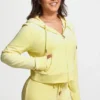 Plus-Size Og Big Bling Velour Hoodie Plus-Size Og Big Bling Velour Hoodie