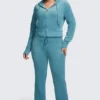 Plus-Size Og Big Bling Velour Hoodie Plus-Size Og Big Bling Velour Hoodie