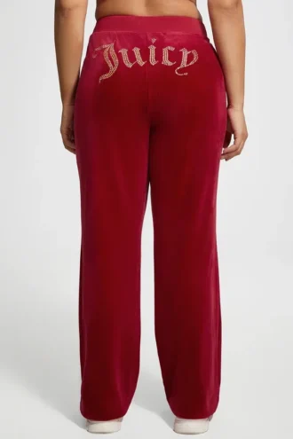 Plus-Size Og Big Bling Velour Track Pants Plus-Size Og Big Bling Velour Track Pants