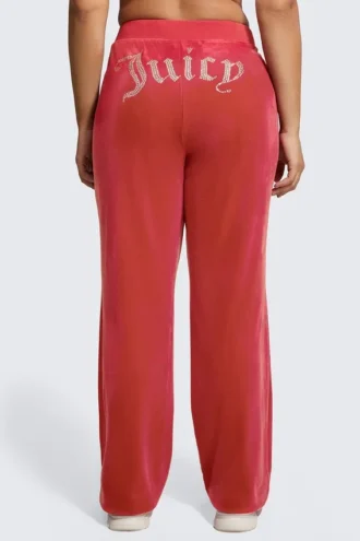 Plus-Size Og Big Bling Velour Track Pants Plus-Size Og Big Bling Velour Track Pants