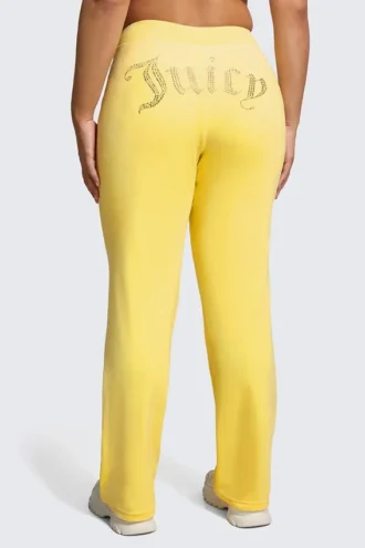 Plus-Size Og Big Bling Velour Track Pants Plus-Size Og Big Bling Velour Track Pants