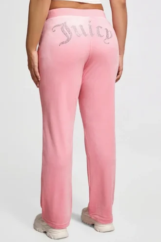 Plus-Size Og Big Bling Velour Track Pants Plus-Size Og Big Bling Velour Track Pants