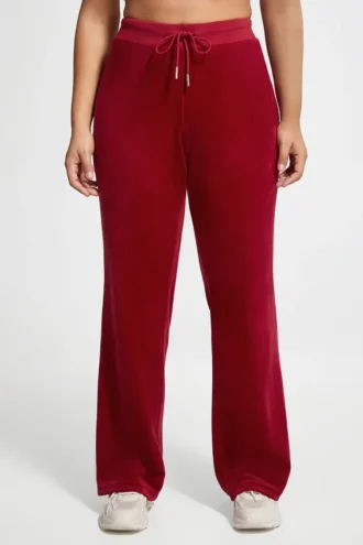 Plus-Size Og Big Bling Velour Track Pants Plus-Size Og Big Bling Velour Track Pants