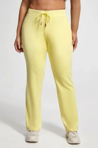 Plus-Size Og Big Bling Velour Track Pants Plus-Size Og Big Bling Velour Track Pants