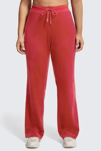 Plus-Size Og Big Bling Velour Track Pants Plus-Size Og Big Bling Velour Track Pants