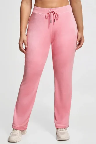 Plus-Size Og Big Bling Velour Track Pants Plus-Size Og Big Bling Velour Track Pants