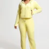 Plus-Size Og Big Bling Velour Track Pants Plus-Size Og Big Bling Velour Track Pants