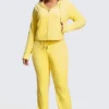 Plus-Size Og Big Bling Velour Track Pants Plus-Size Og Big Bling Velour Track Pants