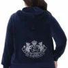 Plus-Size Scottie Cotton Velour Hoodie Plus-Size Scottie Cotton Velour Hoodie
