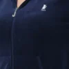 Plus-Size Scottie Cotton Velour Hoodie Plus-Size Scottie Cotton Velour Hoodie