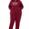 Plus-Size Small Bling Fleece Sweatpants Plus-Size Small Bling Fleece Sweatpants