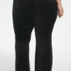 Plus-Size Sweetheart Cotton Velour Track Pants Plus-Size Sweetheart Cotton Velour Track Pants