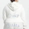Plus-Size Technicolor Customizable Big Bling Velour Hoodie Plus-Size Technicolor Customizable Big Bling Velour Hoodie
