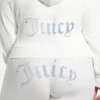 Plus-Size Technicolor Customizable Big Bling Velour Hoodie Plus-Size Technicolor Customizable Big Bling Velour Hoodie