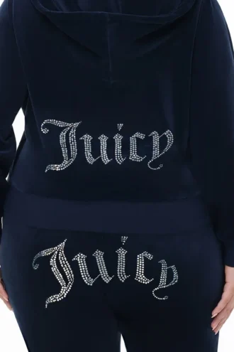 plus size technicolor customizable big bling velour hoodie 2 3 330x495 - Plus-Size Technicolor Customizable Big Bling Velour Hoodie