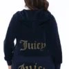 Plus-Size Technicolor Customizable Big Bling Velour Hoodie Plus-Size Technicolor Customizable Big Bling Velour Hoodie