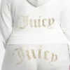 Plus-Size Technicolor Customizable Big Bling Velour Hoodie Plus-Size Technicolor Customizable Big Bling Velour Hoodie