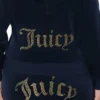 Plus-Size Technicolor Customizable Big Bling Velour Hoodie Plus-Size Technicolor Customizable Big Bling Velour Hoodie