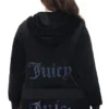 Plus-Size Technicolor Customizable Big Bling Velour Hoodie Plus-Size Technicolor Customizable Big Bling Velour Hoodie
