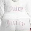 Plus-Size Technicolor Customizable Big Bling Velour Hoodie Plus-Size Technicolor Customizable Big Bling Velour Hoodie