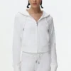 Plus-Size Technicolor Customizable Big Bling Velour Hoodie Plus-Size Technicolor Customizable Big Bling Velour Hoodie